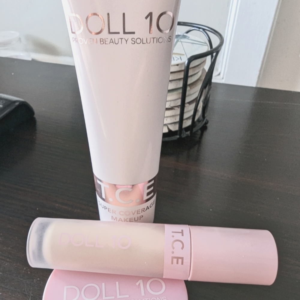Dollcake Pink Foundation Soft Dewy Finish